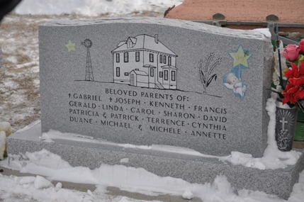 Headstone Backside